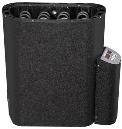 TRPLFGHZ Sauna a Vapore, Stufa elettrica for Sauna Interna in Acciaio Inossidabile da 4,5KW, Macchina for a Vapore Umido for