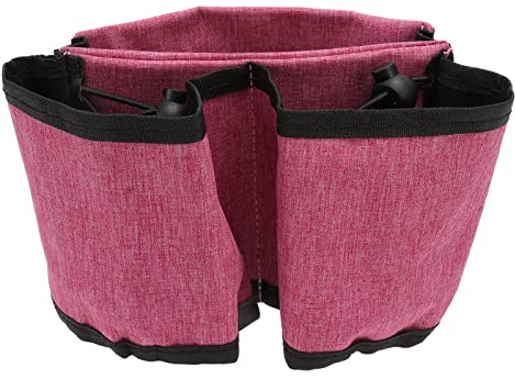 Culnflun Mugghållare för Resväska Handtag, Dryckeshållare för Bagage på Resa, Hållare för Kaffe och Flaskor (Rose Red)