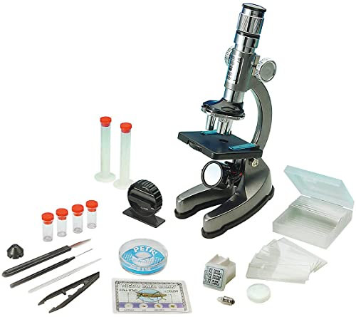 Mikroskop 100x – 900x im Handkoffer Lernmikroskop