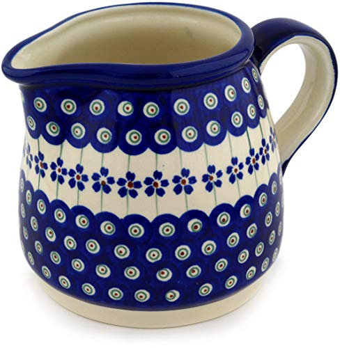 BUNZLAUER - Brocca per acqua, in ceramica, 0,85 l, colore: Blu