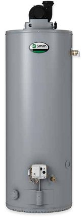 A.O. Smith GPVX-50L ProMax SL Power Vent Gas Water Heater with Side-Mounted Recirculating Taps, 50 gal