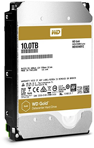 Western Digital WD101KRYZ 10 TB Enterprise Hard Drive - Gold