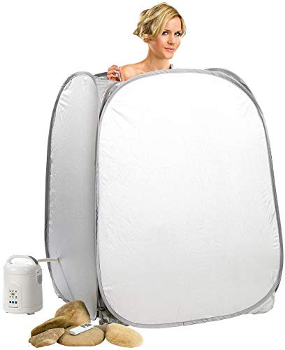 MostroMania Sauna Portatile, Bagno Turco in Casa, Kit Spa Completo, Accessori Benessere, Wellness