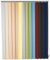 etusimo Lamellenvorhang Vertikaljalousie nach Maß 11 Farben Lamellen Blickdicht lichtdurchlässig Schiene Silber Tür Fenster Sonnenschutz Blendschutz (Breite 120,1-140 cm x Höhe 180,1-200 cm, Weiß)