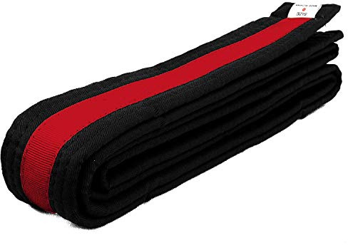 AAMA Martial Arts Belt Mixed Stripe Color Belts and Black Belts - Taekwondo Karate Judo