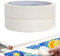 DHER Dekorieren Malerband Dekorieren Kreppband 2 StüCk Abdeckpapier Abdeckband 2Cm*20M Schutz Kunststudenten Malerband Hochviskoser Reis Weiß Dekoration SprüHfarbe SchöNe Naht Malerpapierband (2cm)