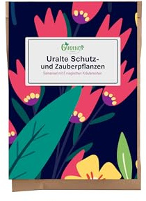 Uralte Schutz- und Zauberpflanzen Kräutersamen Set mit 5 Sorten