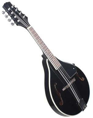 Anfänger Mandoline-Instrument A Style Mandoline 8-Saiter Linde Ebenholz Mandoline Set Für Anfänger Übung Saiteninstrumente Gitarre