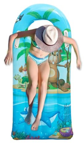 fanelod Schwimmendes schwimmendes Surfbrett, Pool-Schwimmbretter | Aufblasbare schwimmende Schwimm-Bodyboards | Surfendes Schwimmwasserbrett für Rasenrutschen-Schwimmbecken