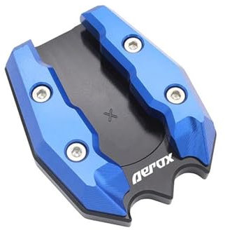 JSDHFQ Motorrad Kickstand Vergrößern Stützplatten Seitenständer Pads Für Y&amaha Aerox 155 NVX 155 NVX 150 NVX 125 2015 2016 2017 2018 2019 2020