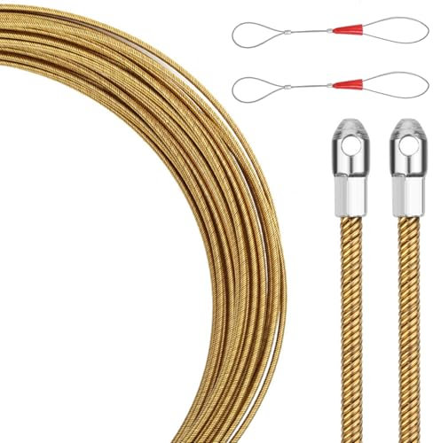 MICFENY Infilatore elettrico essenziale per cavi a molla flessibile per una facile gestione dei cavi 5m10m15m