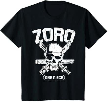 Enfant Chapeau de paille One Piece Pirate Hunter Roronoa Zoro Anime Kids T-Shirt
