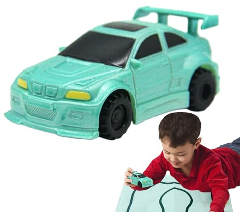 Magic Inductive Car - Langlebiges Plastik -Mini -Spielzeug, Linie nach dem Fahrzeug | 2024 intelligentes Sensorauto mit Marker -Stiftfunktion, kreatives Zeichnungsspielwagen für Kinder lernen und imag