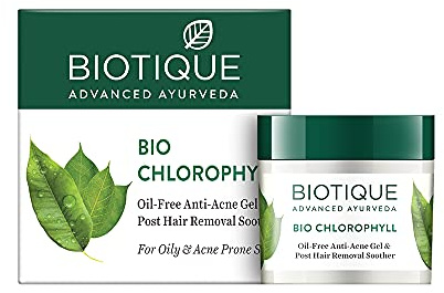 Biotique Oil Free Anti-Acne Gel - Chlorophyll 50g