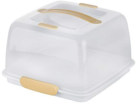 Tescoma 630842 Porta Torte con Tavoletta Refrigerante, 28X28 cm, linea Delícia