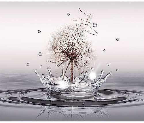murando - Fototapete Vlies Pusteblumen, 350x256 cm, Schlafzimmer, 3D-Effekt | Full HD Druck, 3D-Effekt, lichtbeständige Farben, ideal fürs Wohn- oder Schlafzimmer, schnelle Montage, lichtbeständig, edel