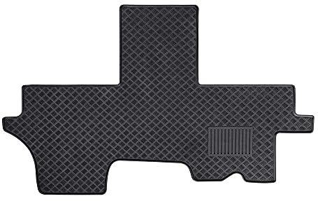 LIVING AIR Wohnmobil Fußmatte aus Gummi kompatibel mit FIAT Ducato, Citroen Jumper, Peugeot Boxer (Typ 250) - Passgenaue Gummi-Fußmatte