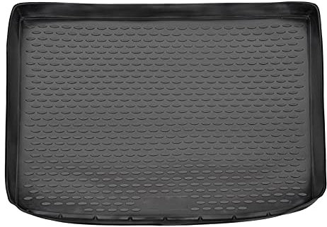 J&J AUTOMOTIVE | Gummi-Kofferraumwanne Kofferraummatte Kofferraum-Schutzmatte Kompatibel B-Klasse W245 2005-2010, Anti-Rutsch, Geruchlos