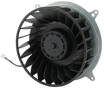 pour Ventilateur de Remplacement de la Console PS5, Ventilateur de Refroidissement pour Console de Jeu à 23 Lames, Forte Dissipation de la Chaleur, Réduction du Bruit, Durable,
