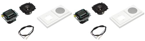 Busch-Jaeger 8240-84 Wlan Radio Komplettset, 2 W, Weiß (Packung mit 2)