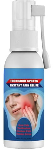 Spray de Soulagement de la Douleur Dentaire,Sprays Réparation des Gencives,Spray de Soins Bucco-dentaires à Base de Plantes,Spray pour Douleur Dentaire,Sprays de Soulagement des Maux de Dents