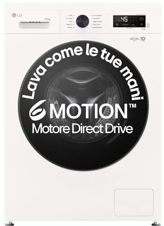 LG W4NX1085NWB - Lavadora y secadora 8/5 kg Serie X1, lavadora y secadora Insieme Clase A/E, 1400 rpm, Wi-Fi, parte superior extraíble, vapor Allergy Care, tecnología 6 Motion Direct Drive, blanca