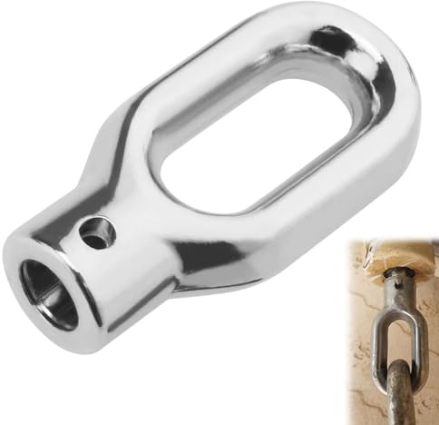 Occhiello per Tenda da Sole,Ganci per Anelli per Tende da Sole,Gancio per Manovella in Lega di Alluminio,Anello per Macchina di Sollevamento per Tenda da Sole