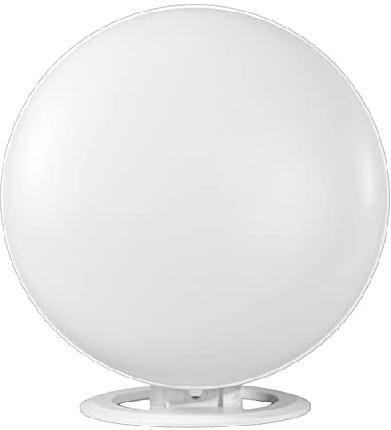 Lampada SAD 39600 Lux - Terapia della luce a spettro completo con 3 modalità di colore, 10 livelli di luminosità e regolazione continua - Lampada efficace per alleviare la depressione, bianca