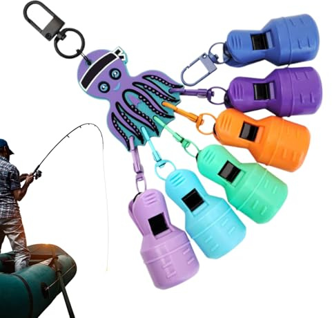 Nous couvrons petits pour hameçons, boîtier pour appâts, protection imperméable pour appâts de sépia 6 pièces pour taureaux et passionnés préparation bateaux tournois mer