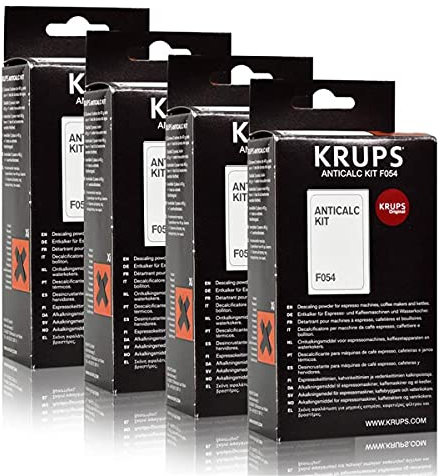 Krups Anticalc Kit*F054, Decalcificante Macchine del Caffè, Accessori, 4 Pezzi