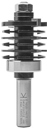 ENT 16320 Finger-Verleimfräser HW, Schaft (S) 12 mm, Durchmesser (D) 40 mm, NL 40 mm, T 6 mm, SL 32 mm, GL 96 mm