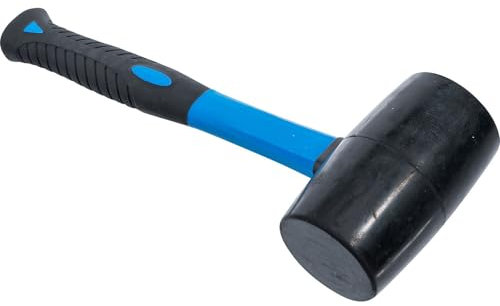 BGS 1962 | Rubber Mallet | Fibreglas Shaft | black Head | Ø 65 mm | 720 g