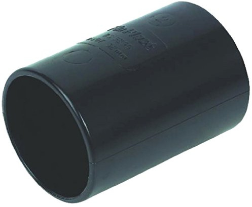 32mm (36mm) Black Solvent Waste Pipe Coupling - Bag of 5