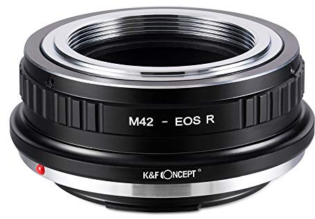 K&F Concept Lens Mount Adapter Compatible for M42 Screw Mount SLR Lens to Canon EOS R Camera Body
