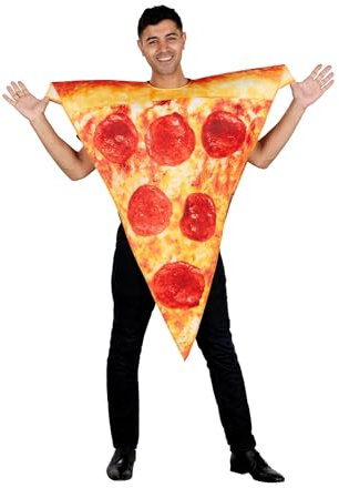 ORION COSTUMES Unisex Adult Pizza Slice Food Fancy Dress Costume