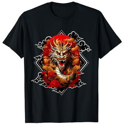 Dragon nouvel an chinois 2024 année du dragon T-Shirt