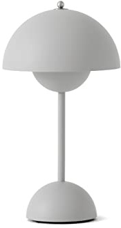 Generic Stenblå blomkruka VP9 trådlös lampa - höjd 29,5 cm | Snygg och bekväm belysningslösning | Trådlös teknik | Mångsidig dekoration för inomhus- och utomhusidé