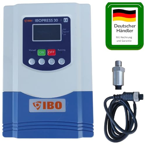 PAG Turbo GmbH® - Pumpensteuerung Druckwächter IBOPRESS 30 Druckschalter für Gartenpumpen + Tiefbrunnenpumpen bis 0,75 bis 7,5kW - 400V
