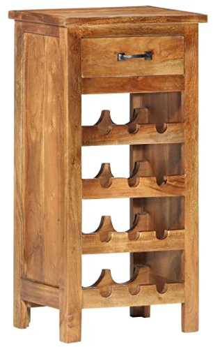 Weinregal Weinschrank Weinregal Weinhalter Sideboard Weinschrank 40x30x80cm Akazienholz massiv