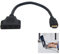 Fascetta HDMI Splitter Cable 1 In 2 Out 1080P HDMI Male to Dual Female Converter for HD LCD LED TV DVD Players Projectors Support Two the Same TVs at the Same Time Signal One in Two Out Plug and Play