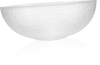 Cabilock Ciotola in Vetro Per Insalata Ciotola Da Portata in Vetro e Dessert Per Cucina Feste e Uso Quotidiano Design Elegante e Resistente