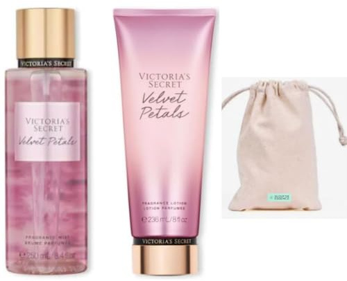 VS Velvet Petals Körperspray Geschenkset für Frauen - Luxuriöses Victoria-Body-Nebel-Set mit perfektem Duft