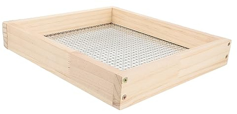 KONTONTY Tamis de Jardin pour Filtrer Terre Compost Outil Pratique pour Jardinage