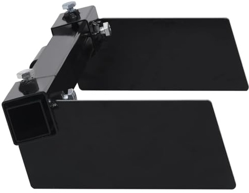 Vopese Adaptador de quitanieves de acero para tractores cortacésped, negro, 401 x 220 x 120 mm, universal, Model146893
