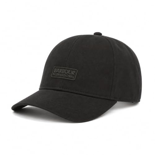 Barbour International Men's Norton Drill Baseball Cap Black/Shadow