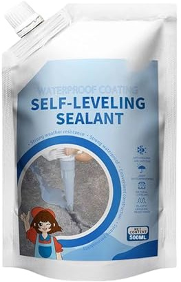Relleno de grietas de concreto: sellador impermeable elástico de 400 ml, adhesivo de reparación de pavimento de asfalto, compuesto de enlace de cemento, sellador de mampostería, pasta de nivelación de