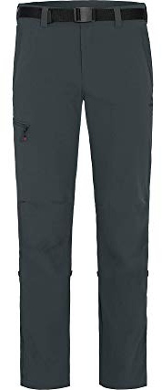 Bergson Redwood | Herren Wanderhose - Multifunktionale Outdoor- & Radhose mit Krempelbein, Normal-/Kurz-/Langgrößen, bielastisch (4-Wege-Stretch), wasserabweisend & schnelltrocknend (Dryprotec), Saum