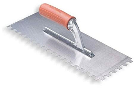 Raimondi – Frattone dentellato 12 x 12 mm manico gomma 28 x 12 cm