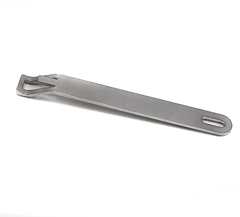 Morsø Griff für Brat- und Grillteller, Edelstahl, 27 cm, Silber | Abnehmbarer Universalgriff für Grills der Forno Serie, cleanes Design, geeignet für Gussplatten, Grillroste und Bratteller