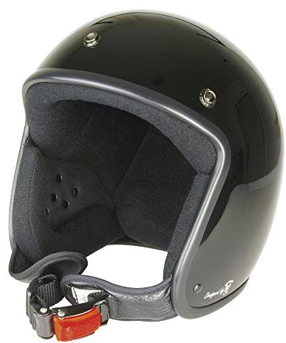 Bores Bogo 3 Jethelm Designed by Gensler, Ce-EN1077 Sportprüfung, ohne ECE, Schwarz-glanz, Größe 2XL 60_61 cm